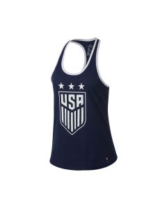 Nike USA Women's Tank - Midnight Navy/White