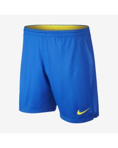 Nike Brasil Home Shorts Mens 2018 - Soar Blue/Gold - World Cup 2018