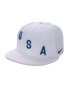 Nike USA True Snap Squad Cap- White