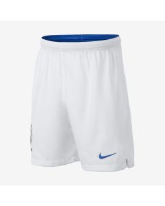 Nike Brasil Away Shorts Youth 2018 - White/Soar Blue - World Cup 2018