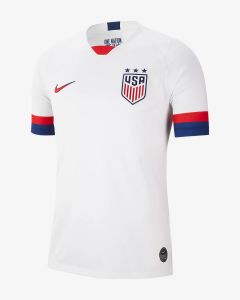 Nike USA Ws Team Mens Home Jersey 2019 - White - Blue - Red