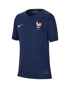 Nike France Youth Home Jersey 2019 - Navy