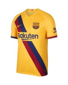 Nike FCB Barcelona Mens Away Jersey 2019/20 - Yellow
