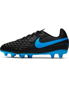 Nike Tiempo Legend 8 Club Multi Ground Soccer Cleats Junior - Black/Blue - Black Tiempo