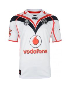 CCC Vodafone Warriors Alt Pro Jersey 2014 - White