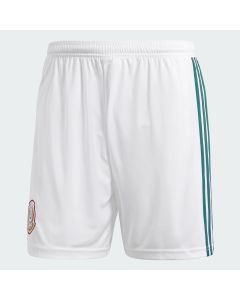 adidas Mexico Home Shorts Mens 2018 - White - World Cup 2018
