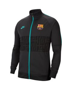 Nike FC Barcelona Mens Jacket - Dark Smoke
