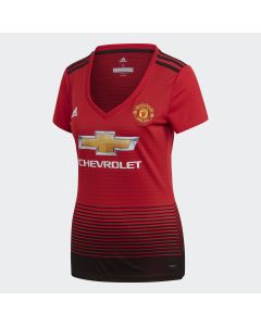adidas Manchester United Home Jersey Womens 2018/19 - Red