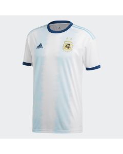 adidas Argentina Home Jersey Mens 2019/20 - White/Aqua - Copa America 2019
