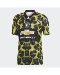 adidas Manchester United EA Sports Jersey 2018/19 - Yellow/Black