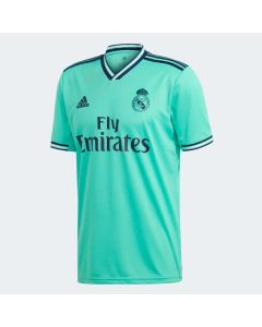 adidas Real Madrid Mens Third Jersey 2019/20-Green