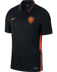 Nike Netherlands Men's Away Jersey 2020 -Black
