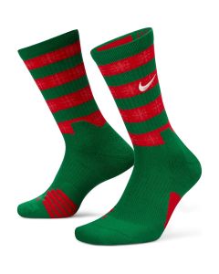 Nike Elite XMAS Crew Socks - Green