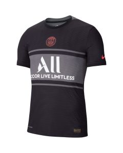 Nike PSG Auth 3rd Jersey 2021 - Black