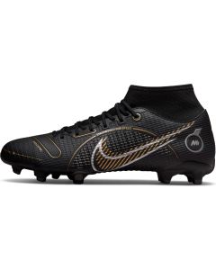 Nike Superfly 8 Elite FG - Black/Gold