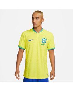 Nike Brasil Home Auth Jersey - Yellow