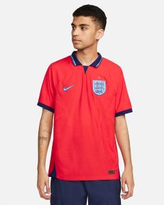 Nike England Away Auth Jersey - Red