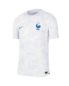 Nike France Away Auth Jersey - White