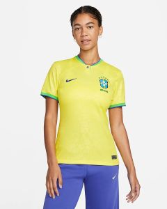 Nike Brasil Womens Home Jersey 2022 - Yellow
