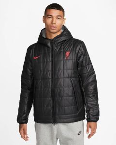 Nike Liverpool Fleece Jacket - Black