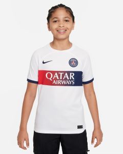 Nike PSG Youth Away Jsy 2023 - White
