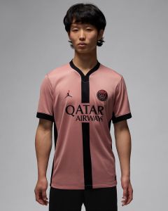 Nike PSG Mens 3rd Jersey 2024/25 - Rust Pink