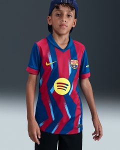 Nike Barcelona Y 4th Jersey 2025/26 - Blue