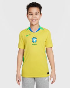 Nike Brasil Youth Home Jersey 2025 - Gold