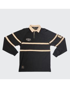 Guinness Traditional Rugby Jersey - Black/Cream