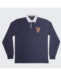 Guinness Long Sleeve Rugby Jersey - Navy