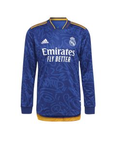 Adidas Real Madrid Auth Away LS - Blue