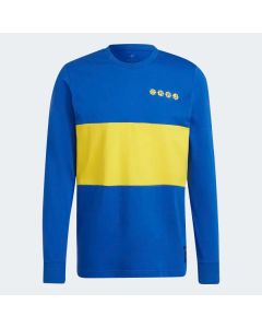 Adidas Boca Juniors SPP Tee LS - Blue