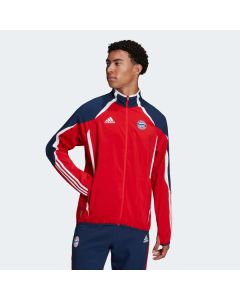 Adidas Bayern Woven Jacket - Red