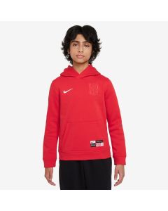 Nike LFC Youth Hoodie - Red