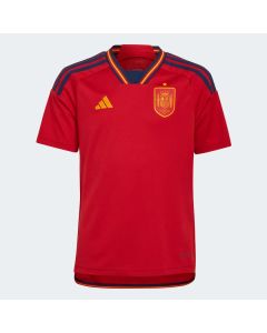 Adidas Spain Youth Home Jersey - Red
