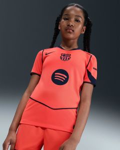 Nike Barcelona Youth 3rd Jsy 2025/26 - Orange