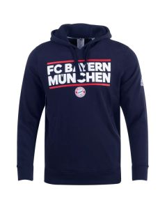 Adidas Bayern Munich Fleece Hd - Navy