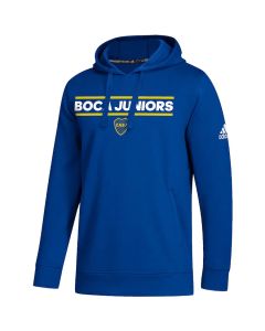 Adidas Boca Junior Fleece Hood - Blue