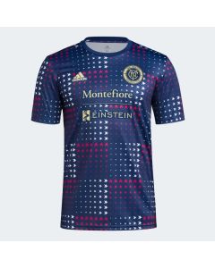 Adidas NYCFC Prematch Jersey - Navy