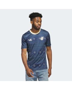 Adidas Jamaica Prematch Jersey - Navy