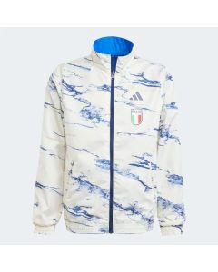 Adidas Italia Anthem Y Jacket - White