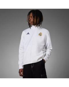 Adidas Real Madrid Anthem Jacket - White