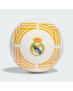 Adidas Real Madrid Club Ball - White/Yellow