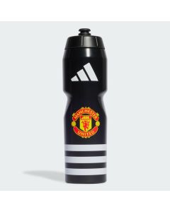 Adidas Man United Water Bottle - Black