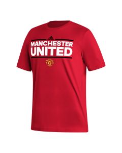 Adidas MUFC Fresh SS Tee - Red