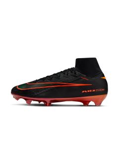 Nike Zoom Superfly 10 Elite FG - Black/Crimson