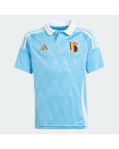 Adidas Belgium Y Away 2024 Jsy - Blue