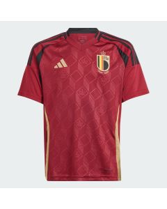 Adidas Belgium Youth Home Jsy 2024 - Red