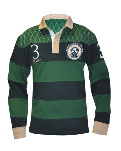 Croker Traditional LS Rugby - Green