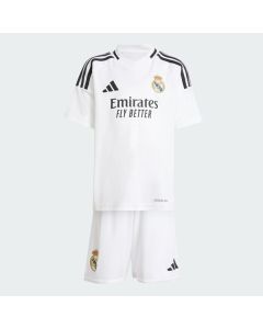 Adidas Real Madrid H Mini Kit 24/25 - White